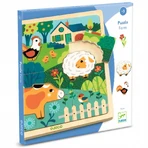 Puzzle de madera Animales de granja, Djeco