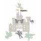 Kasteel mobiele decoratie