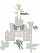 Castle mobile decoration