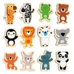 Djeco Magnetisches Spiel Tiere - freundlich