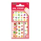 Glow in the dark nagelstickers - Fruit
