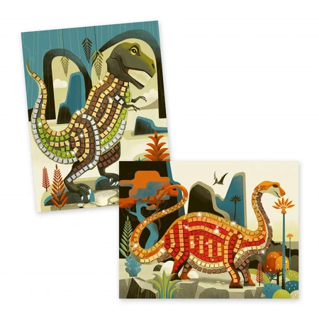Djeco Dinosaurier Mosaik