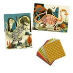 Djeco Dinosaurier Mosaik