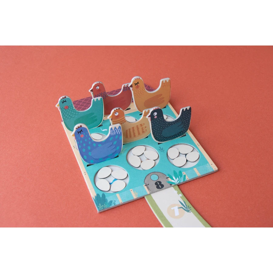 Kooperatives Spiel Pocket-Version Cot-codac, Vorsicht vor dem Fuchs, Londji