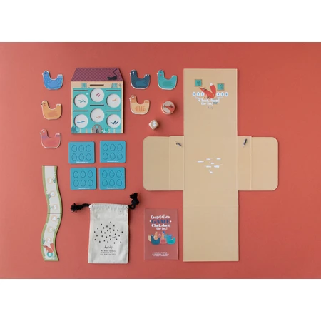 Kooperatives Spiel Pocket-Version Cot-codac, Vorsicht vor dem Fuchs, Londji