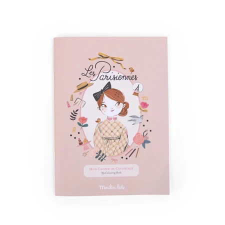 Coloring Book Parisian Damsels, Moulin Roty