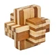 Logica spel IQ houten bamboe Blok kruis