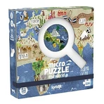 Micro puzzel Londji-600 stukjes, continent