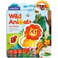Creatieve set met herbruikbare zachte stickers - Wilde dieren
