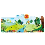 Creatieve set met herbruikbare zachte stickers - Wilde dieren