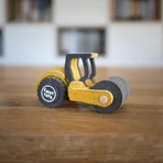 Set de constructie vehicul de santier Buldozerul Fleur, Croc toys