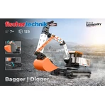 Kit STEM Excavator de asamblat si manevrat, Fischertechnik