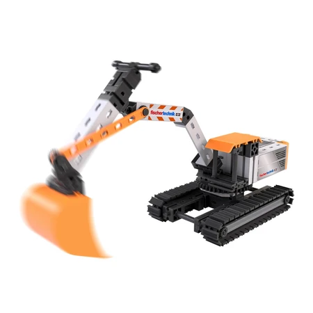 Kit STEM Excavator de asamblat si manevrat, Fischertechnik