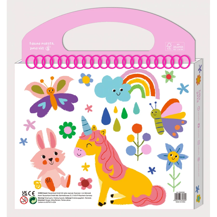 Mon premier kit de dessin - Unicorn Friends, Haku Yoka, portable