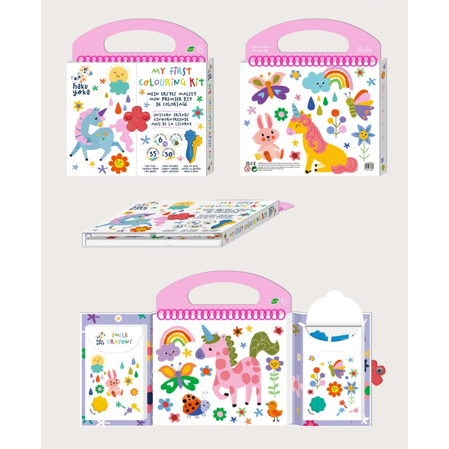 Mon premier kit de dessin - Unicorn Friends, Haku Yoka, portable