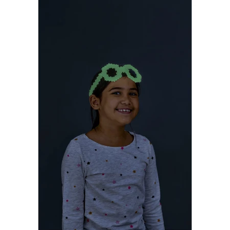 Plus-Plus Glow in the Dark Lernbaukasten, 3000 Teile für MINT-Aktivitäten und kreative Entwicklung