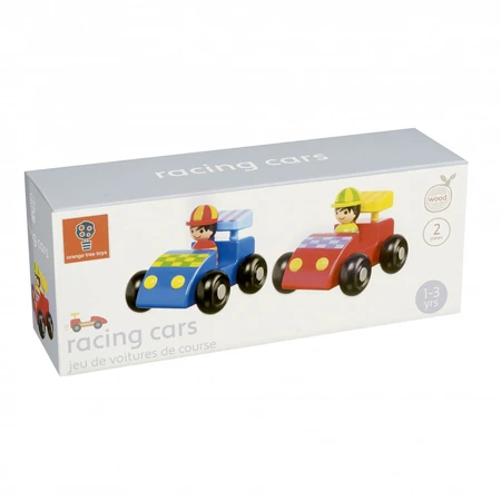 Ensemble de voitures de course, Orange Tree Toys