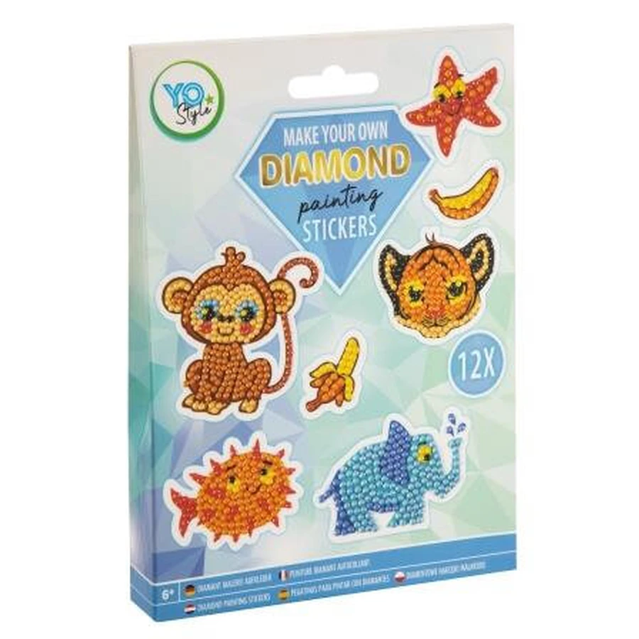 Kreativ-Set, Gestalten Sie Ihre eigenen Strass-Aufkleber, Diamant-Farbaufkleber, Grafix