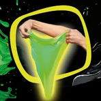Set DIY Experiments JIGGLY SLIME SLIME FLUO GLOW JIGGLY SLIME FLUO GLOW - GREEN 430 g
