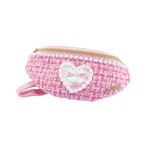 Tweed Girabrilla Tweed Handtas - tweed tas met omkeerbare pailletten