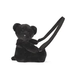 Teddy Bear - adorable crossbody bag, 30 cm, Black
