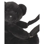 Teddy Bear - adorable crossbody bag, 30 cm, Black