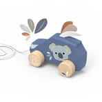Speedy Monkey wooden pulling car