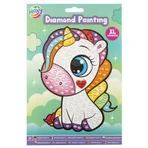 Creative diamond painting set with large rhinestones, A5
