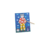 Moulin Roty - Kreatives Spiel Lustige Tierfantasiebretter