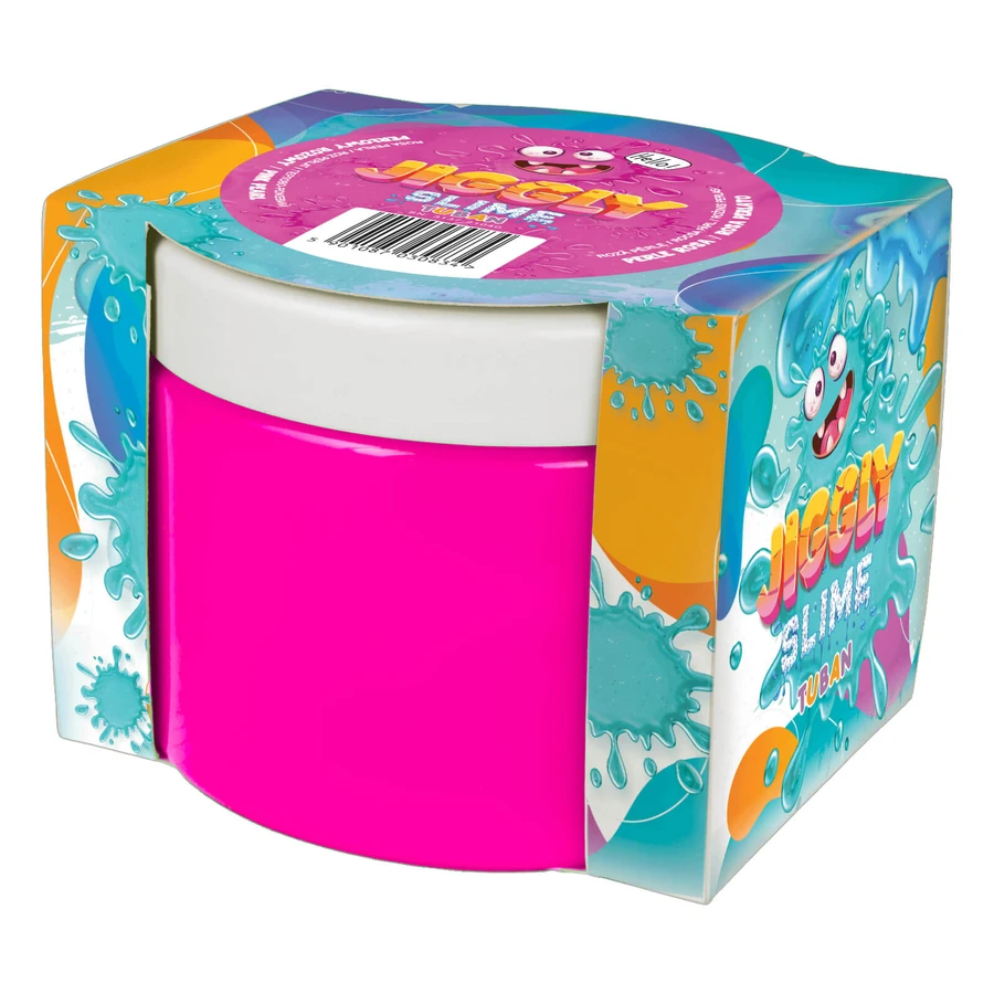 Slime en boîte JIGGLY SLIME - rose nacré, 500 g