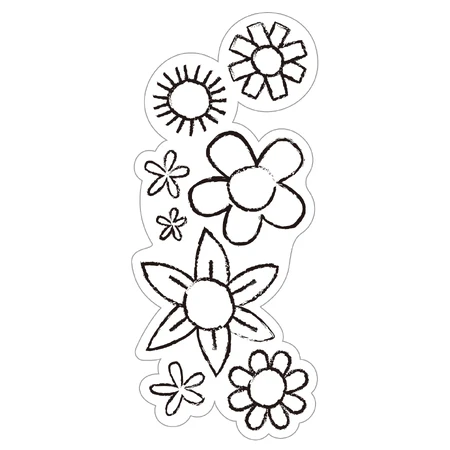 Doe-het-zelf-raamdecoratiepakket - Tuin