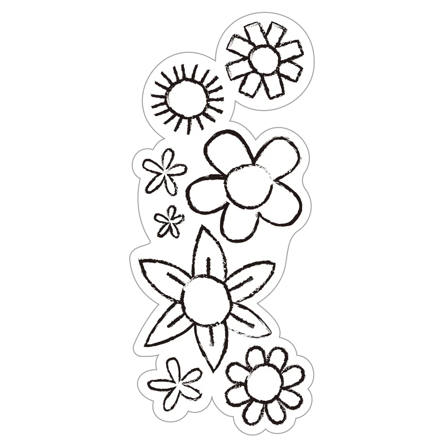 Doe-het-zelf-raamdecoratiepakket - Tuin