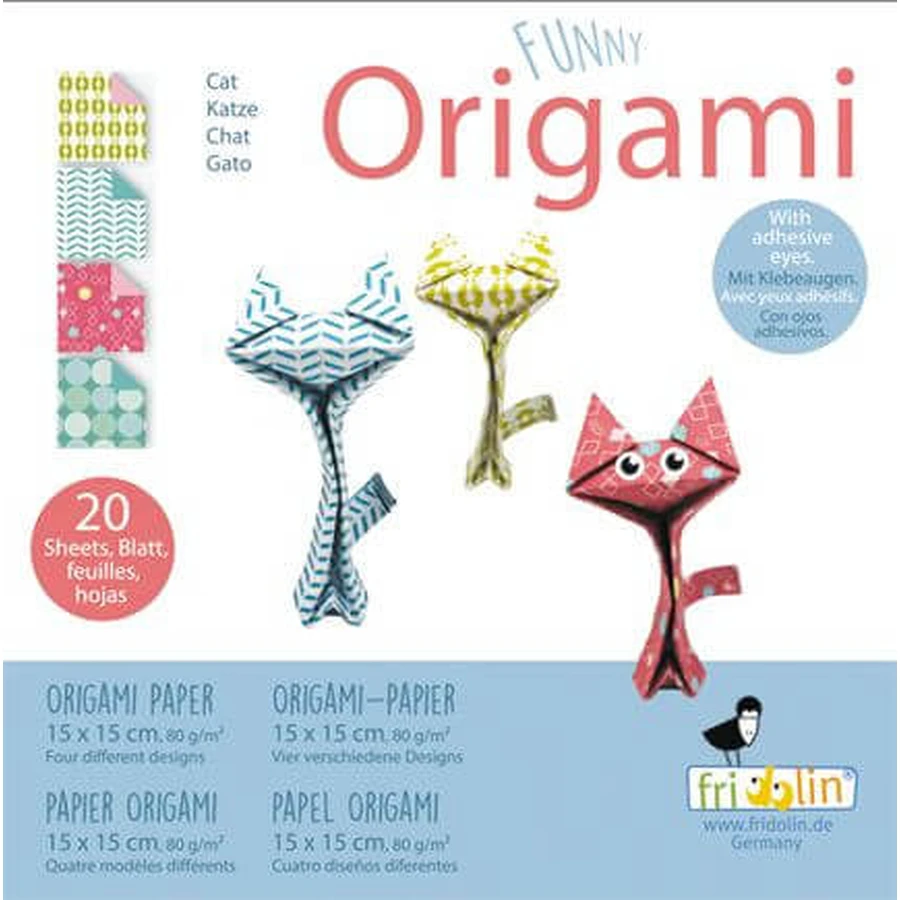 Chats en origami, Fridolin