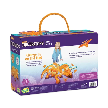 Triceratops vloerraadsel, Triceratops vloerraadsel