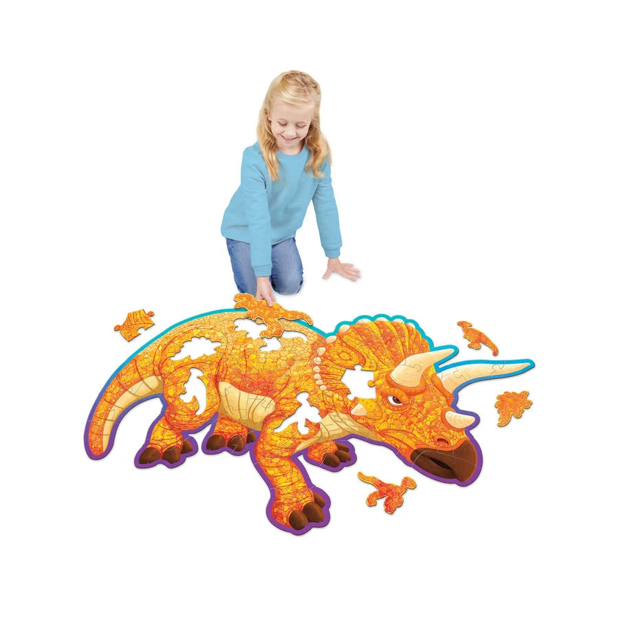 Triceratops vloerraadsel, Triceratops vloerraadsel