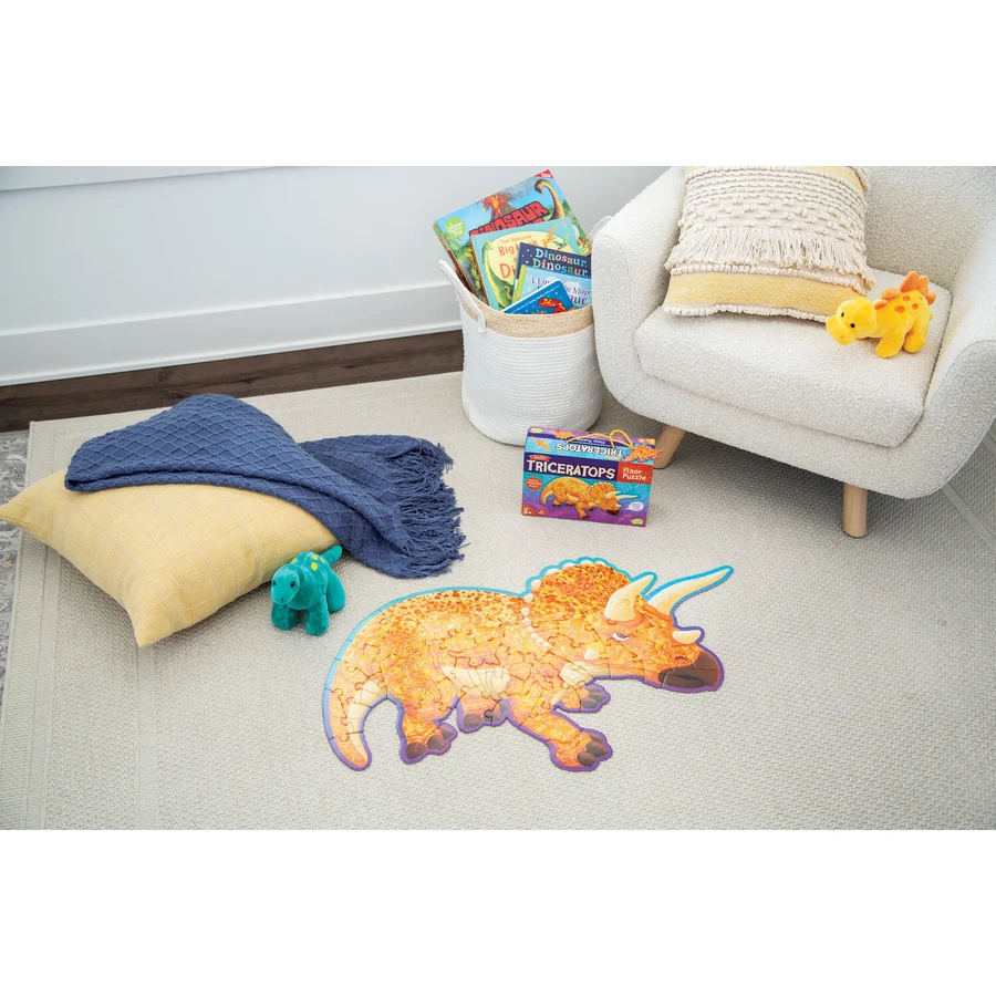 Triceratops vloerraadsel, Triceratops vloerraadsel