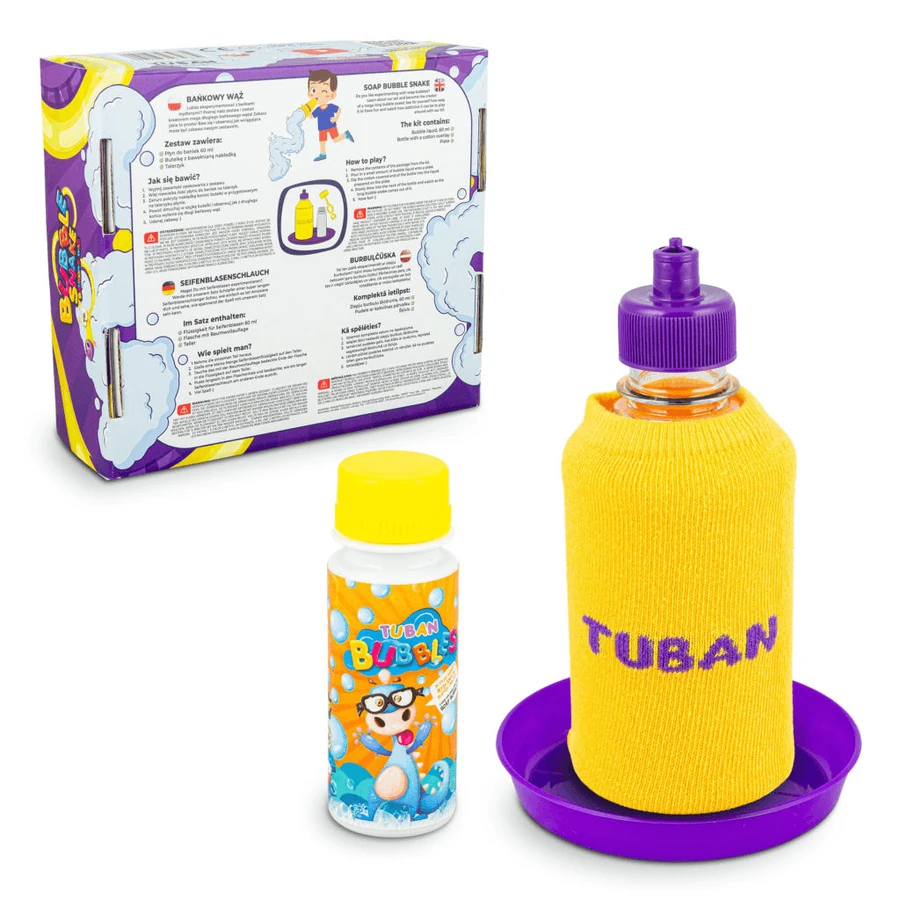 Juego de globos de jabón Bubble Snake