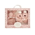 Coniglietto Doudou® - Set di giocattoli di peluche e coniglietto di peluche rosa