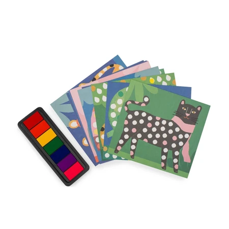 Creative Finger Stamping game, Moulin Roty