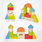 Juego de bloques de construcción de madera - Universal 14 piezas
