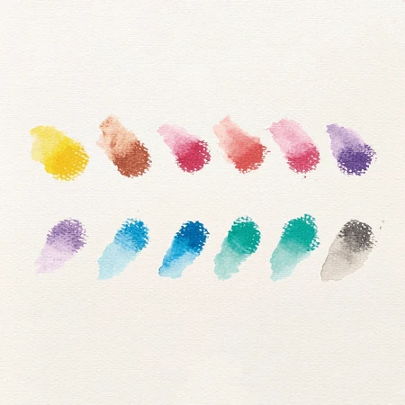 Regenboog Sparkle Metallic Gel Aquarelpotloden met Glitter - Set van 12