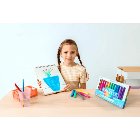 Regenboog Sparkle Metallic Gel Aquarelpotloden met Glitter - Set van 12