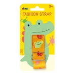 Adjustable fashion strap for accessories - Artistic crocodile