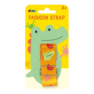 Adjustable fashion strap for accessories - Artistic crocodile