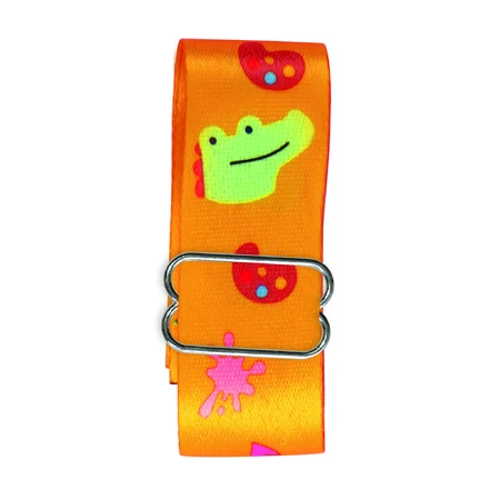 Adjustable fashion strap for accessories - Artistic crocodile