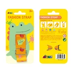 Adjustable fashion strap for accessories - Artistic crocodile