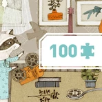 Puzzel Djeco Cinematograf, 100 stukjes