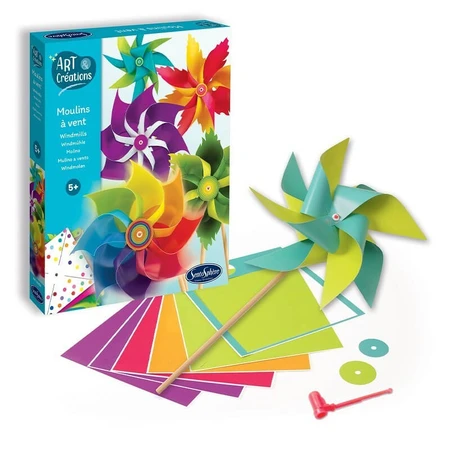 Kit creativo - 6 moros de viento bicolores - Sentosfera