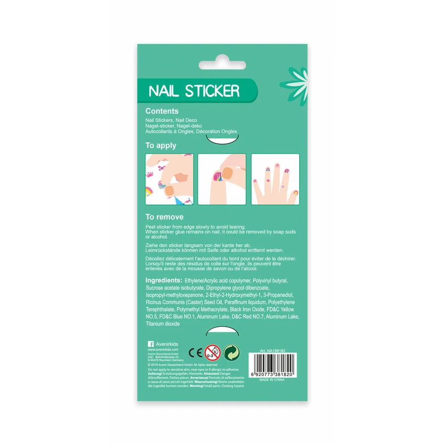 Pegatinas de uñas - Animales