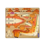 3D Sound Puzzle - Brachiosaurus, Build 'n' Sound